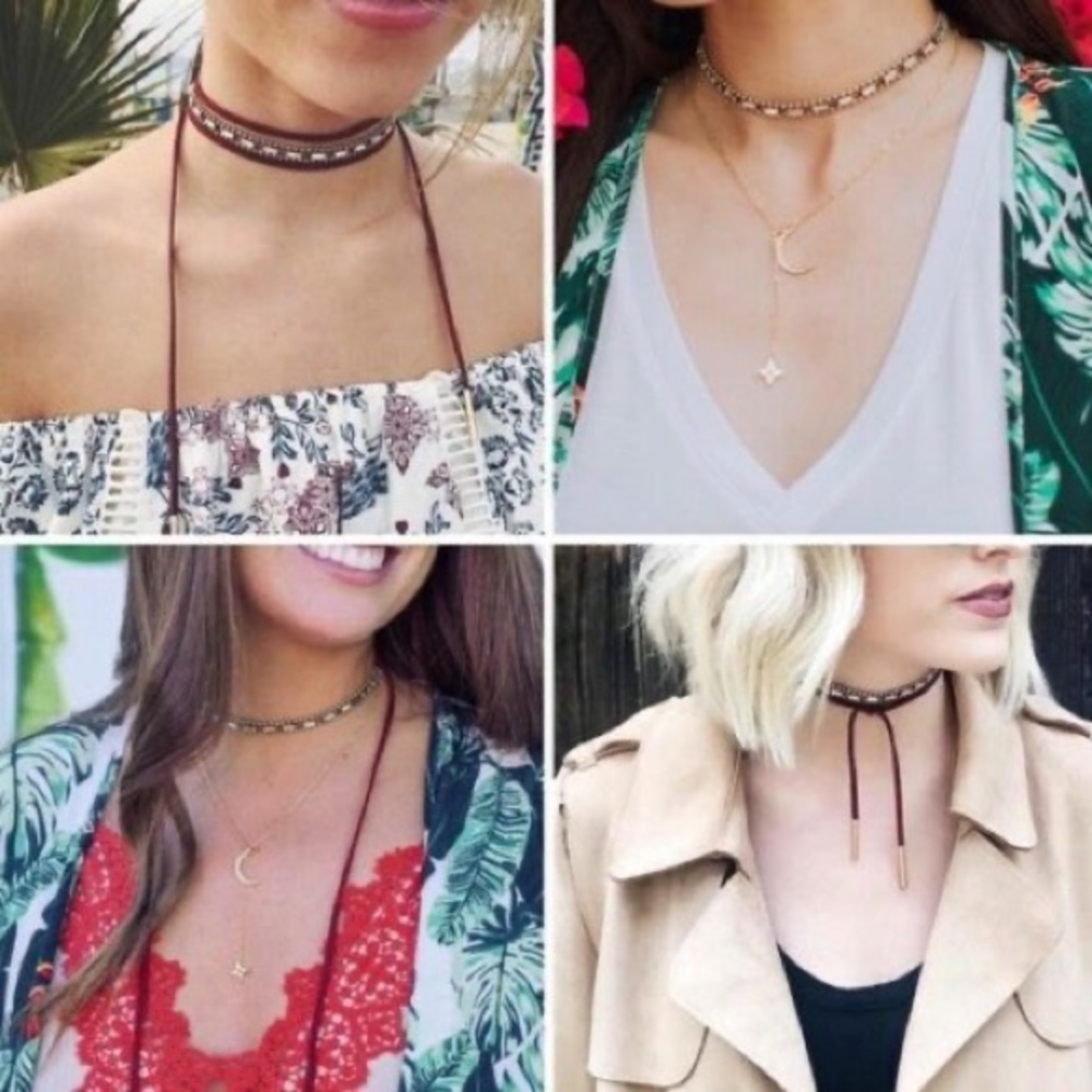 Nwt Jen Atkin X Chloe + Isabel Multi-Wear Jeweled… - image 3